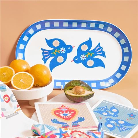 A.Trends Fiesta Bird Serving Platter - Peter's of Kensington
