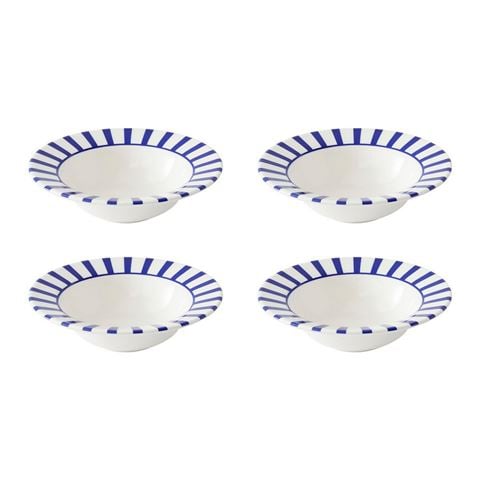 Spode - Steccato Cereal Bowl Set 4pce 19cm