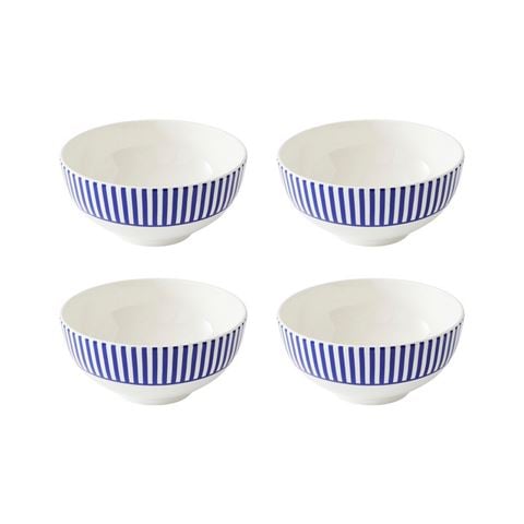 Spode - Steccato Rimless Bowl Set 4pce 16.3cm