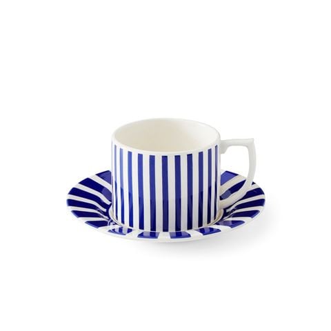 Spode - Steccato Teacup & Saucer Set 4pce 290ml