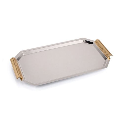 Whitehill - Serveware Silverplated Hammer Handled Tray 45x25cm