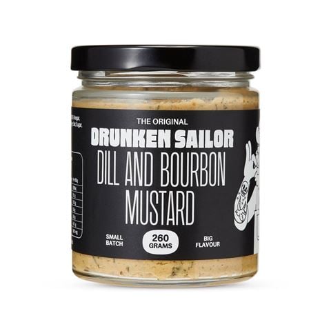 Drunken Sailor Dill & Bourbon Mustard 260g - Peter's of Kensington