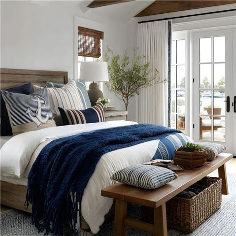 Paloma - Beach House Chic Cushion 50x50cm