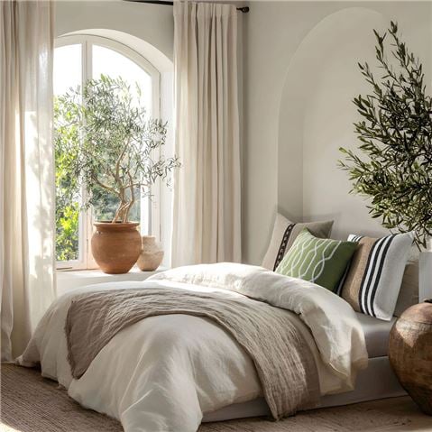 Paloma - Porto Riviera Stripe Cushion 50x50cm