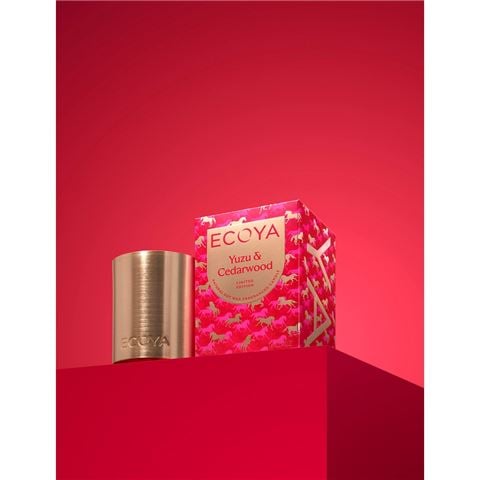Ecoya - Ltd. Ed. Lunar New Year Yuzu & Cedarwood Goldie Candle 460g
