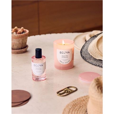 Ecoya - Sweet Pea & Jasmine Metro Candle 280g