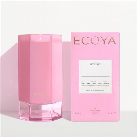 Ecoya - Limited Edition Keepsake Candle 1 Pink 550g