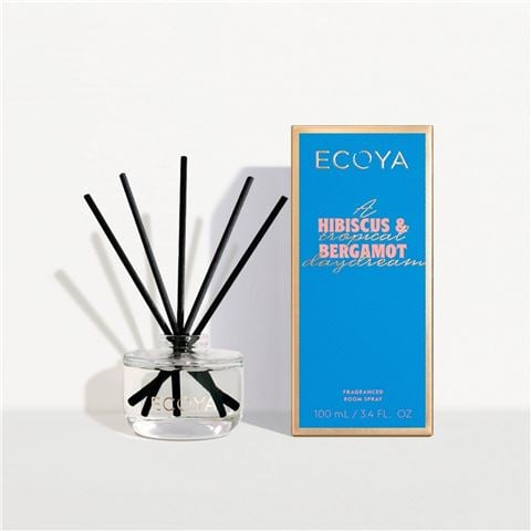 Ecoya - Limited Edition Mini Reed Diffuser Hibiscus & Bergamot 50ml