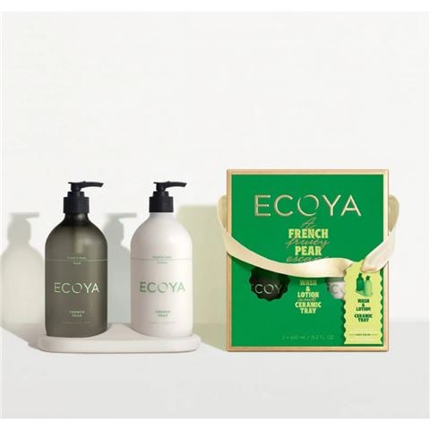 Ecoya - Holiday Bathroom Gift Set French Pear 3pce