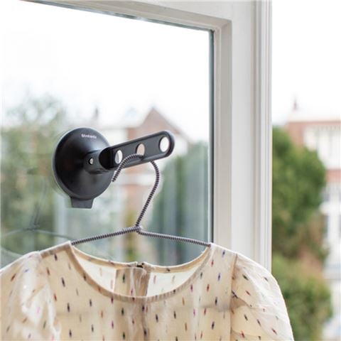 Brabantia - Clothes Hook w/Suction Cup Black