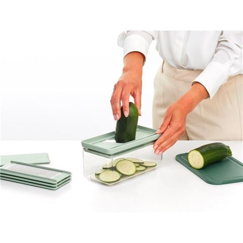 Brabantia - Tasty+ Slicer and Grater Set Jade Green 4pce