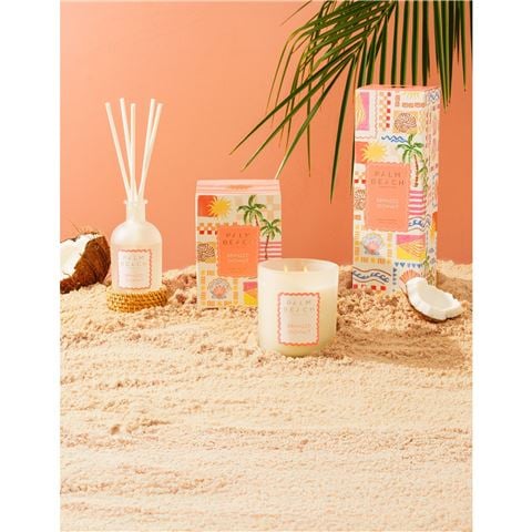 Palm Beach Collection - Ltd Ed. Bronzed Coconut Diffuser w/Rattan Holder 200ml