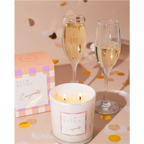 Palm Beach Collection - Limited Edition Congrats Scented Candle 350g