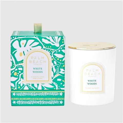 Palm Beach Collection - White Woods Standard Candle 420g