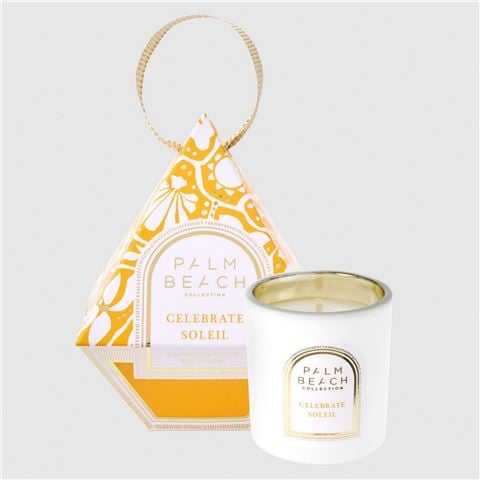 Palm Beach Collection - Celebrate Soleil Hanging Bauble Mini Candle 50g
