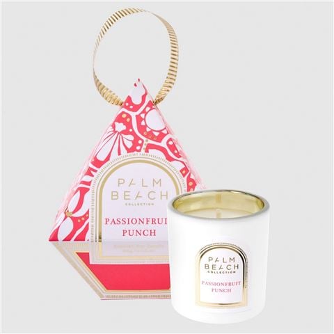 Palm Beach Collection - Passionfruit Punch Mini Candle w/Hanging Bauble 50g