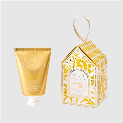 Palm Beach Collection - Celebrate Soleil Hand Cream w/Gingerbread House 50ml
