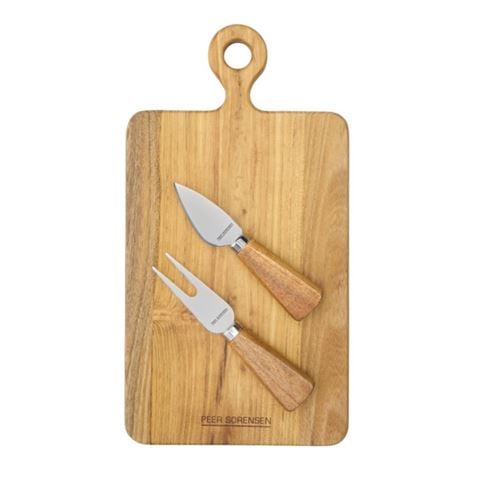 Peer Sorensen - Cheese Knife & Rectangular Board Set 3pce