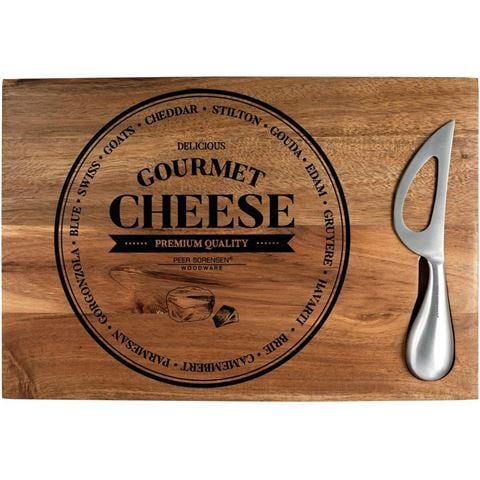 Peer Sorensen - Acacia Rectangular Cheese & Serving Board with Knife