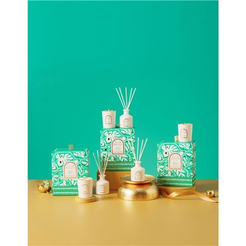 Palm Beach Collection - White Woods Mini Candle & Diffuser Set 2pce