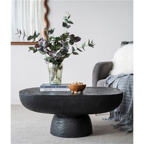 Design Arc Furniture Black Is Back Cement Coffee Table - Peter's of Kensington