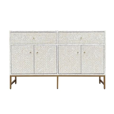 Design Arc Furniture - Mother Of Pearl Grandiose Sideboard Light Hue