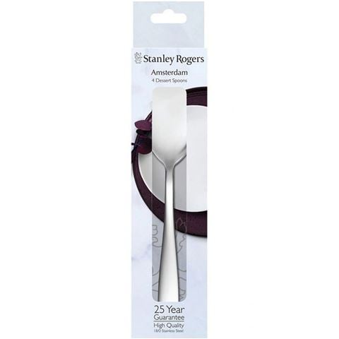 Stanley Rogers - Amsterdam Dessert Spoon Set 4pce
