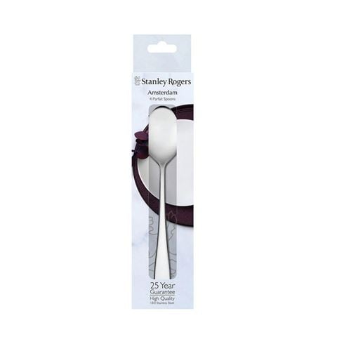 Stanley Rogers - Amsterdam Parfait Spoon Set 4pce