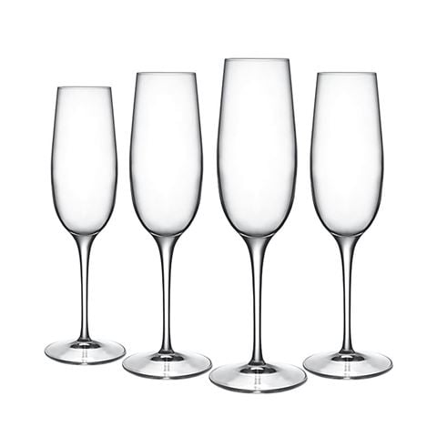 Luigi Bormioli - Crescendo Champagne Flute Set 4pce