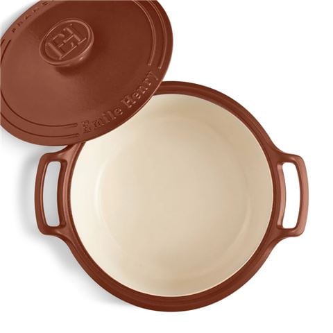 Emile Henry Sublime Round Casserole Sienne 31cm/5.8l - Peter's of Kensington
