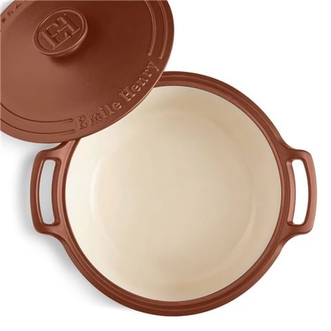 Emile Henry Sublime Round Casserole Sienne 33cm/7.1l - Peter's of Kensington