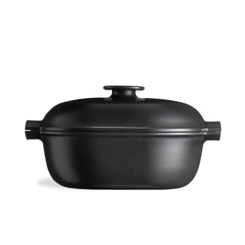 Emile Henry - Delight Oval Casserole Graphite 4.5L