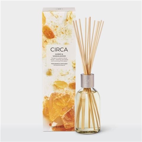 CIRCA - Amber & Sandalwood Diffuser w/Reeds 250ml