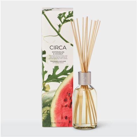 CIRCA Watermelon & Coconut Diffuser w/Reeds 250ml - Peter's of Kensington