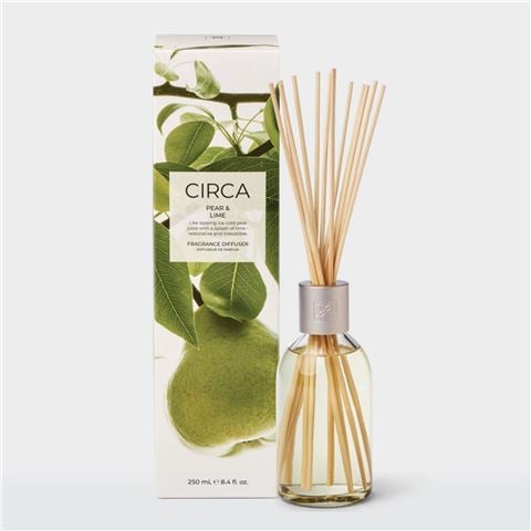 CIRCA Pear & Lime Diffuser w/Reeds 250ml - Peter's of Kensington