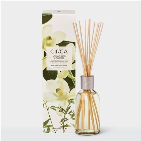 CIRCA - Vanilla Bean & Allspice Diffuser w/Reeds 250ml