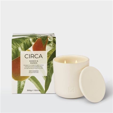 CIRCA Mango & Papaya Candle 300g - Peter's of Kensington