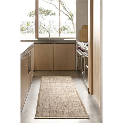 Steph and Gian Rugs Meadow Rug Malt 400x80cm - Peter's of Kensington