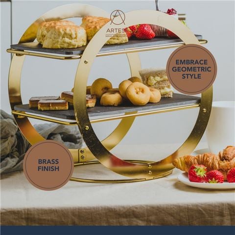 Artesa - Wheel Serving Stand