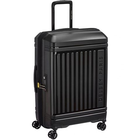 Delsey - Lutece SE Lightweight Expandable Spinner Case Black 69cm