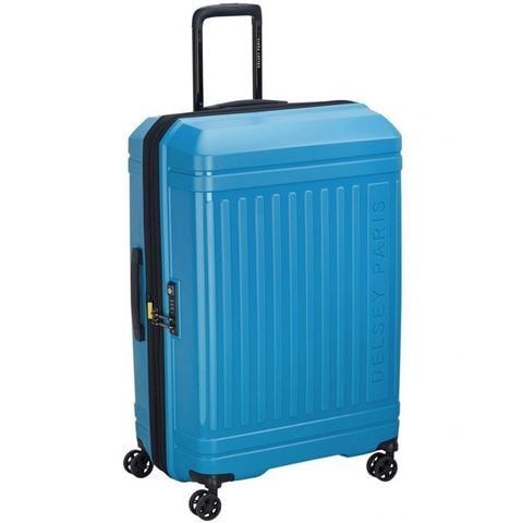 Delsey - Lutece SE Lightweight Expandable Spinner Case Blue 76cm
