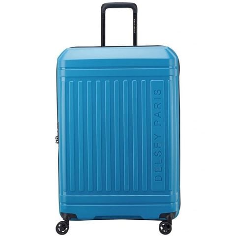 Delsey - Lutece SE Lightweight Expandable Spinner Case Blue 76cm