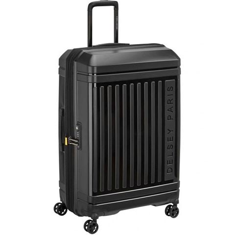 Delsey - Lutece SE Lightweight Expandable Spinner Case Black 81cm