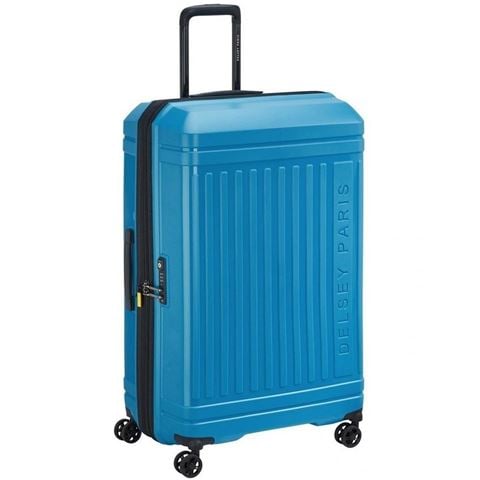 Delsey - Lutece SE Lightweight Expandable Spinner Case Blue 81cm