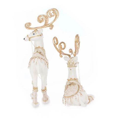 Katherines Collection Bells of Brilliance Deer Laying - Peter's of Kensington