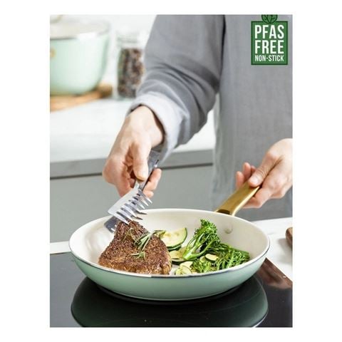 Greenpan - Padova Frypan Set Pastel Green 26/30cm 2pce