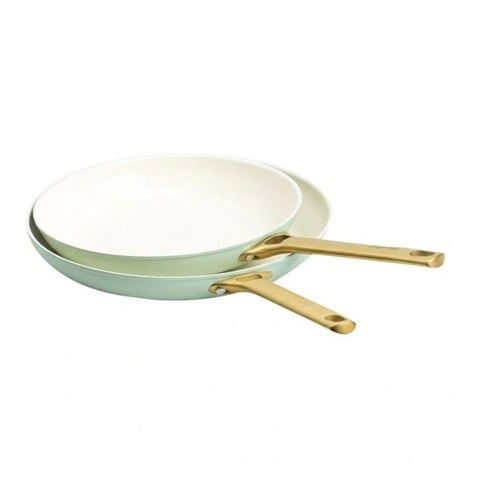 Greenpan - Padova Frypan Set Pastel Green 26/30cm 2pce