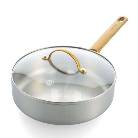 Greenpan - Padova Reserve Covered Stainless Steel Saute Pan 24cm