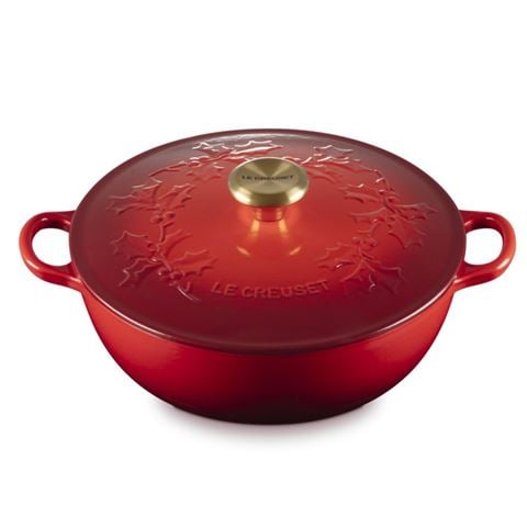 Le Creuset - Holly Chef's Pan Cerise 26cm/4L