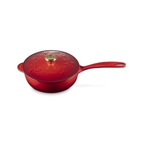 Le Creuset - Holly Saucier Pan Cerise 21cm/2L